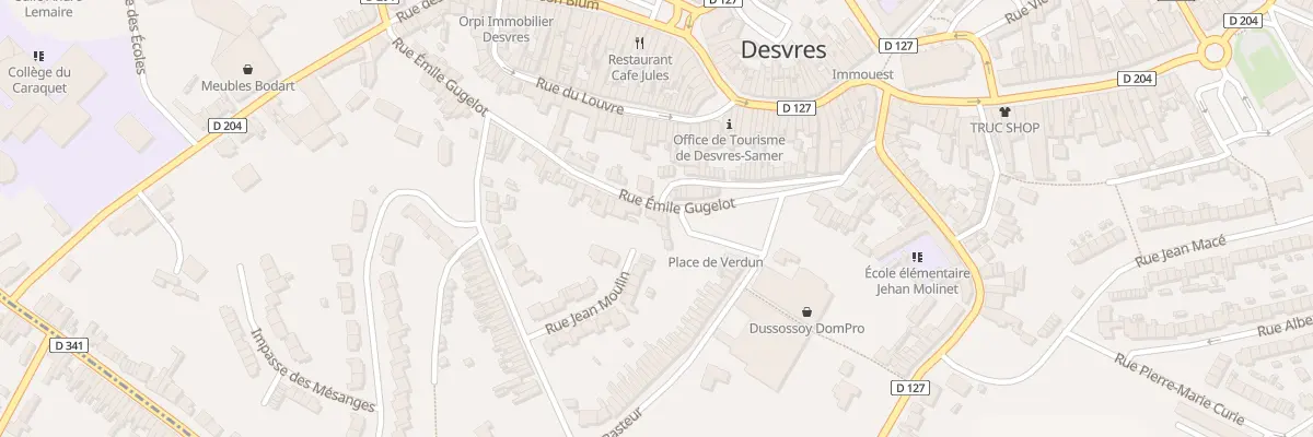 Plan du 17 Rue Emile Gugelot à Desvres