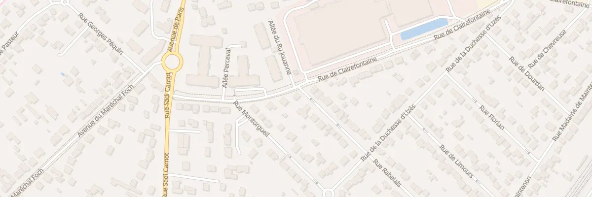 Plan du 37 Rue Rabelais à Rambouillet