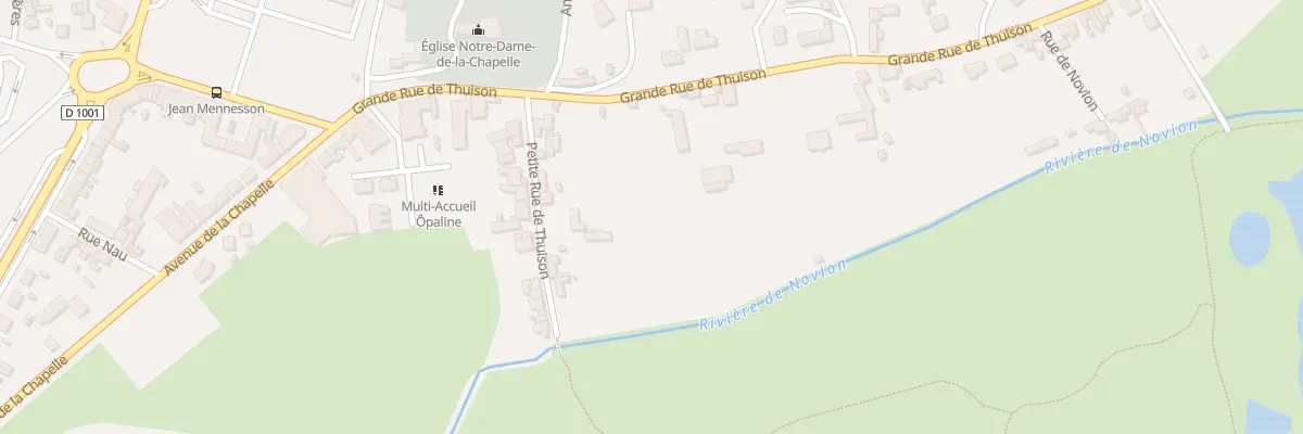 Plan du 42 Gr Gde Rue de Thuison à Abbeville