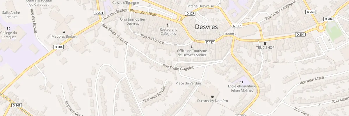 Plan du 24 Rue Emile Gugelot à Desvres