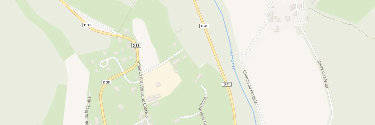 Plan du 5086 Vignes du Chateau à Brengues