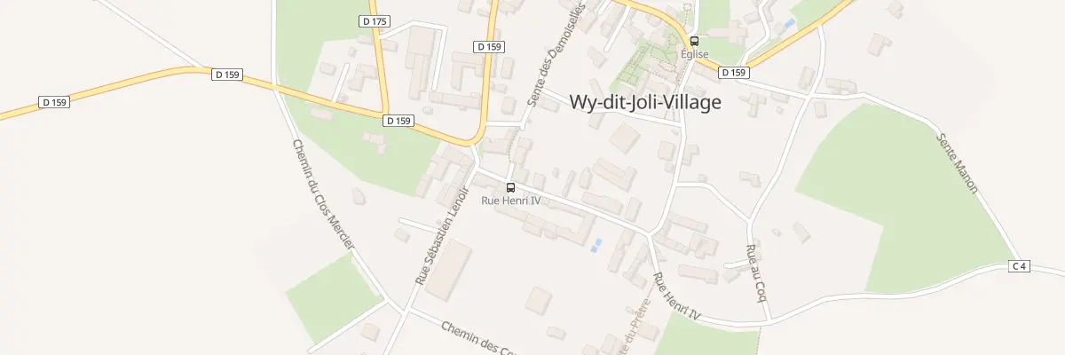 Plan du 3 Rue Henri IV à Wy-dit-Joli-Village