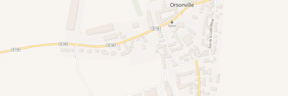 Plan du 3T Rue d’Aunay à Orsonville