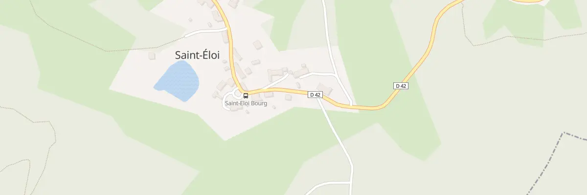 Plan du 26 Le Bourg à Saint-Éloi