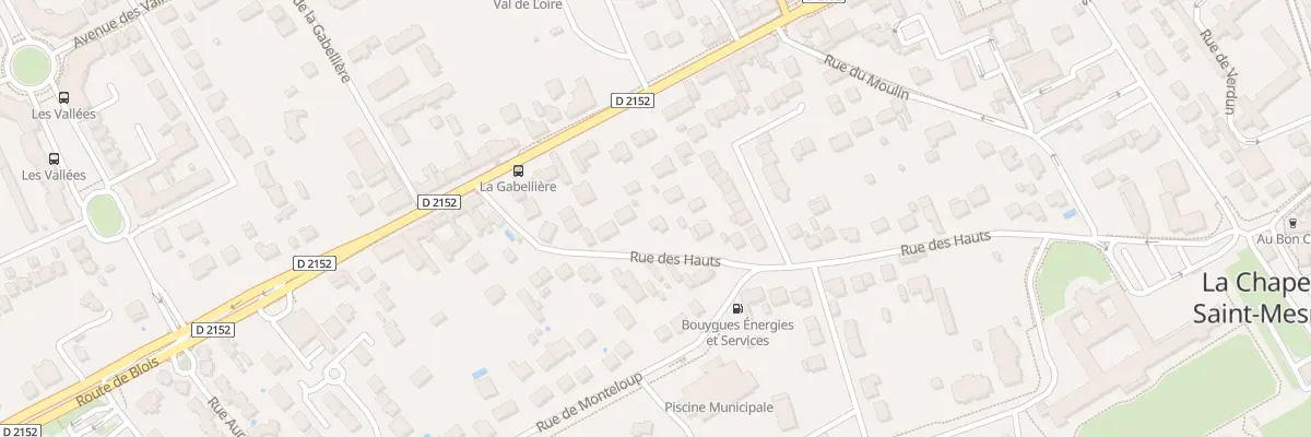 Plan du 36 Rue des Hauts à La Chapelle-Saint-Mesmin