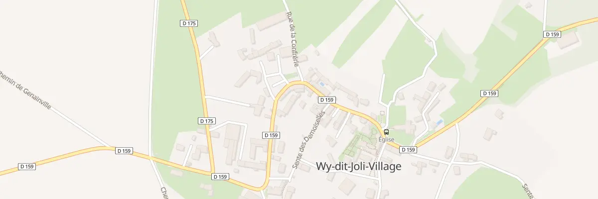 Plan du 20B Rue Saint-romain à Wy-dit-Joli-Village