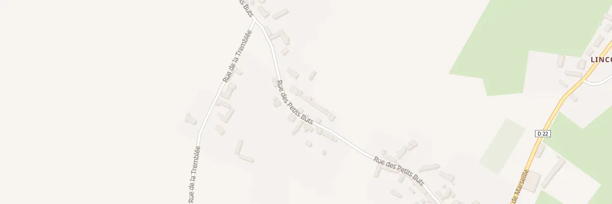 Plan du 16B Rue des Petits Bus à Flavacourt