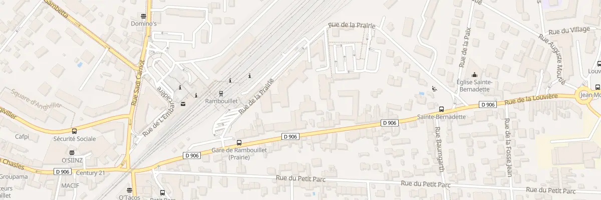 Plan du 29 Rue de la Prairie à Rambouillet