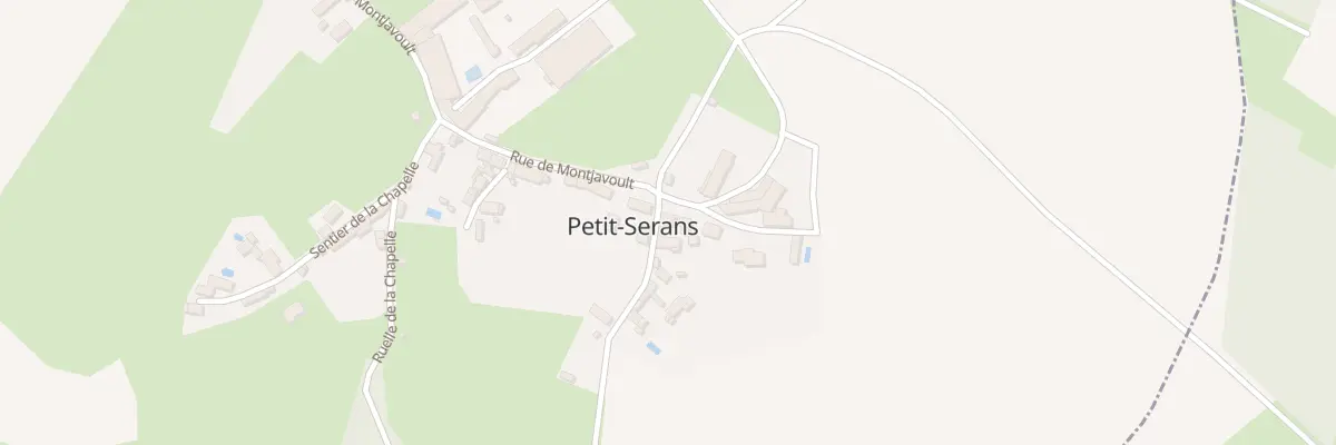 Plan du 10 Rue de Serans à Serans
