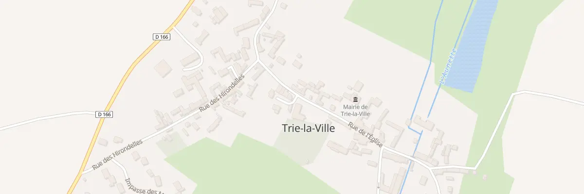 Plan du 15 Rue de l’Eglise à Trie-la-Ville