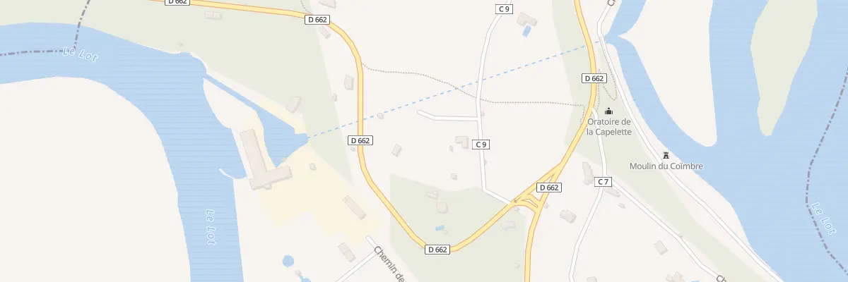 Plan du 55 Imp de Pech Bourrel à Cajarc