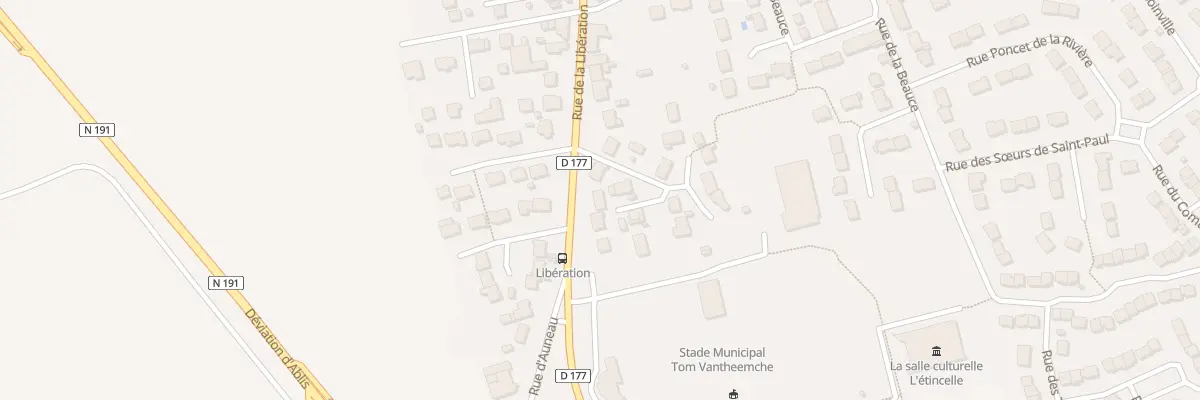 Plan du 6 Rue de Wendelsheim à Ablis