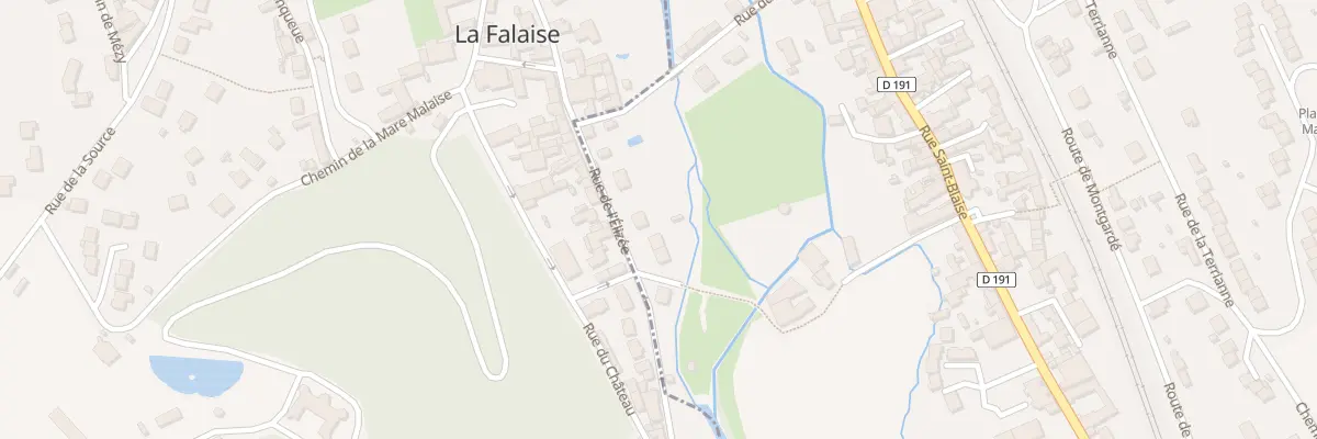 Plan du 8 Rue de l’Elizée à Nézel
