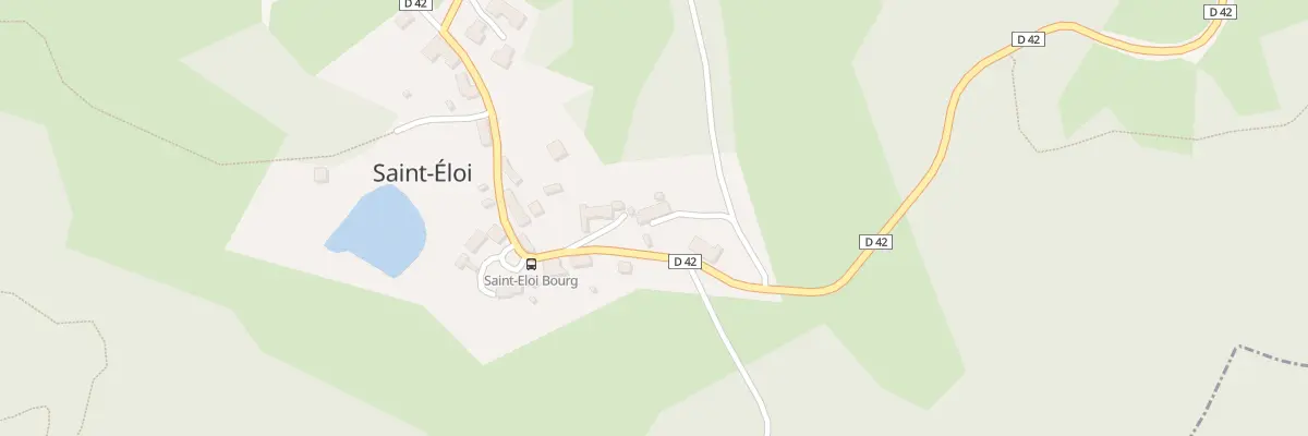 Plan du 19 Le Bourg à Saint-Éloi
