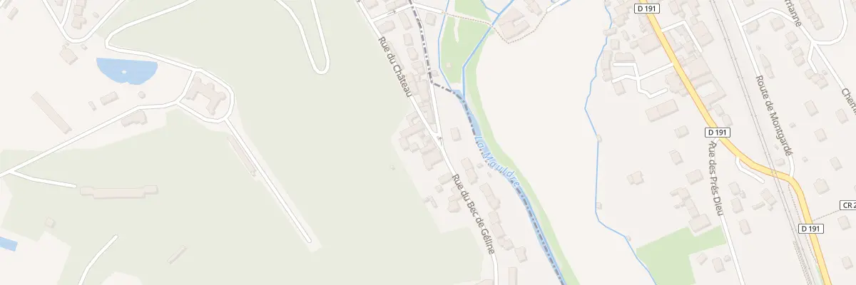 Plan du 23 Rue du Chateau à La Falaise