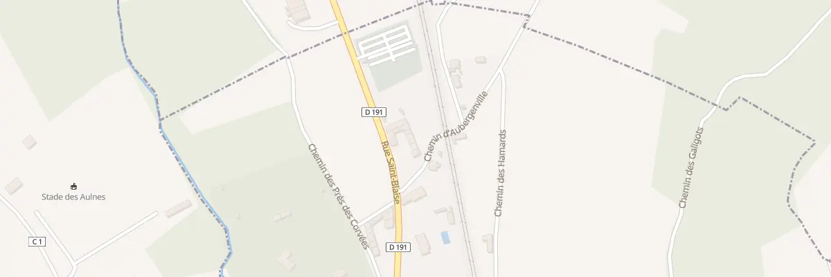 Plan du 1 Rue Saint Blaise à Nézel