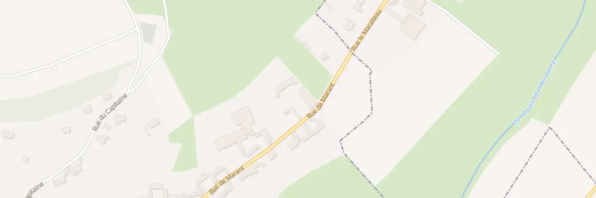 Plan du 36 Rue de Marant à Marles-sur-Canche
