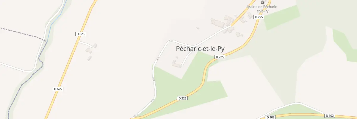 Plan du 8 Le Moulin à Pécharic-et-le-Py