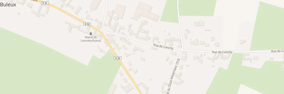 Plan du 144 Rue de Canchy à Lamotte-Buleux