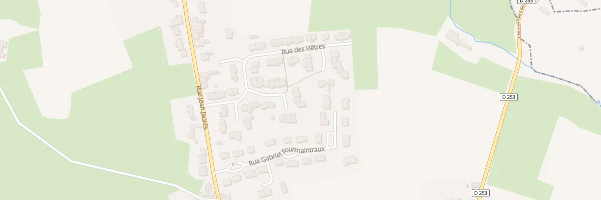 Plan du 33 Rue des Peupliers à Desvres