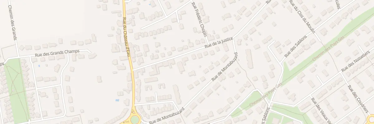Plan du 8 Rue de la Justice à Ingré