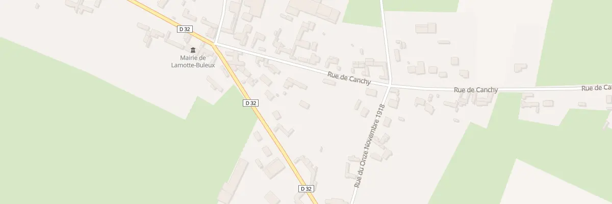 Plan du 172 Rue de Canchy à Lamotte-Buleux