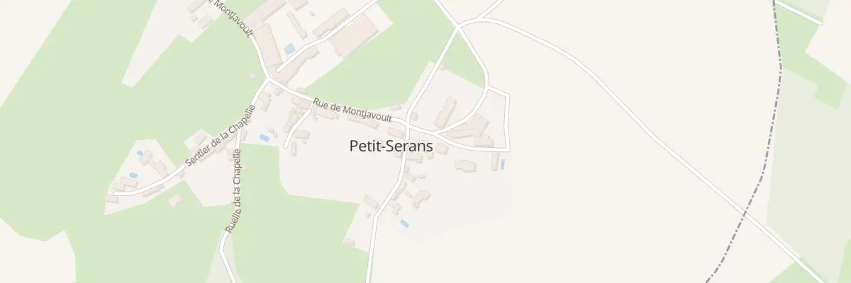 Plan du 4 Pl de Petit Serans à Serans