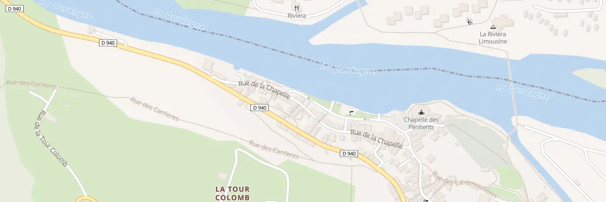 Plan du 60 Rue de la Chapelle à Beaulieu-sur-Dordogne