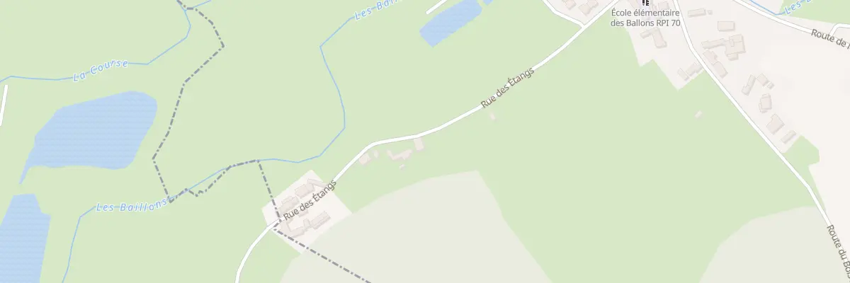 Plan du 13 Rue Etangs à Enquin-sur-Baillons
