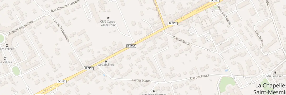 Plan du 55 Rue Nationale à La Chapelle-Saint-Mesmin