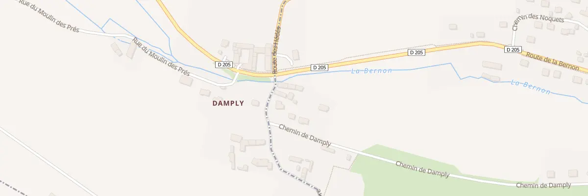 Plan du 48B Rte de la Carriere à Jambville
