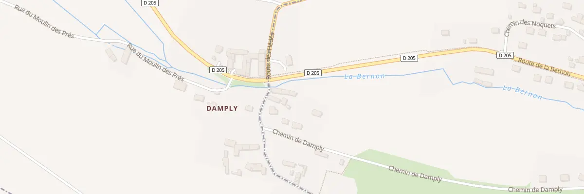 Plan du 48 Rte de la Carriere à Jambville