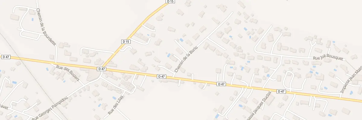 Plan du 5 Che La Borio à Labastide-Saint-Georges
