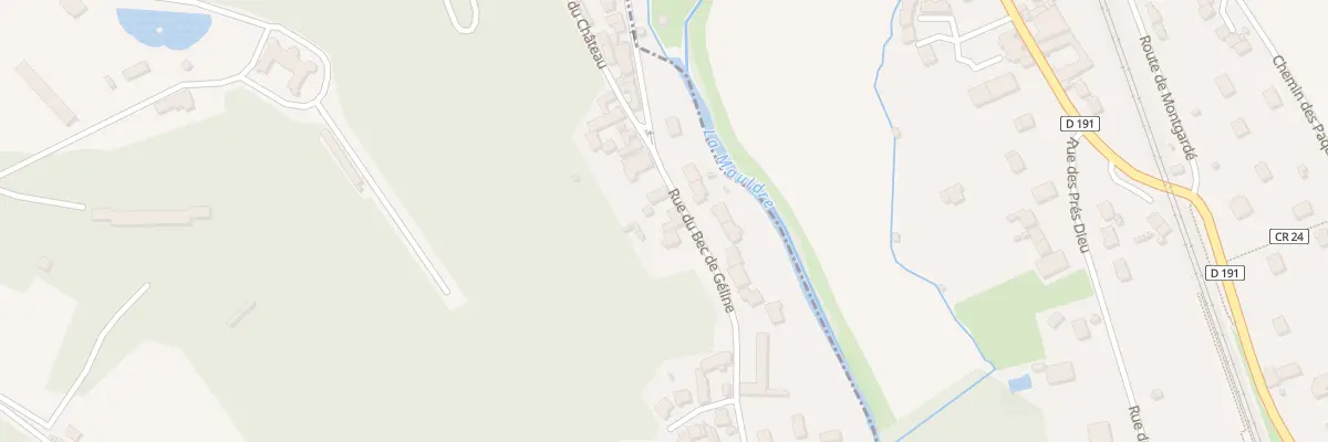 Plan du 5 Rue du Bec Geline à La Falaise