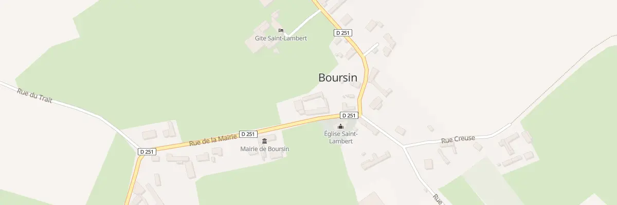 Plan du 5024 Le Village à Boursin