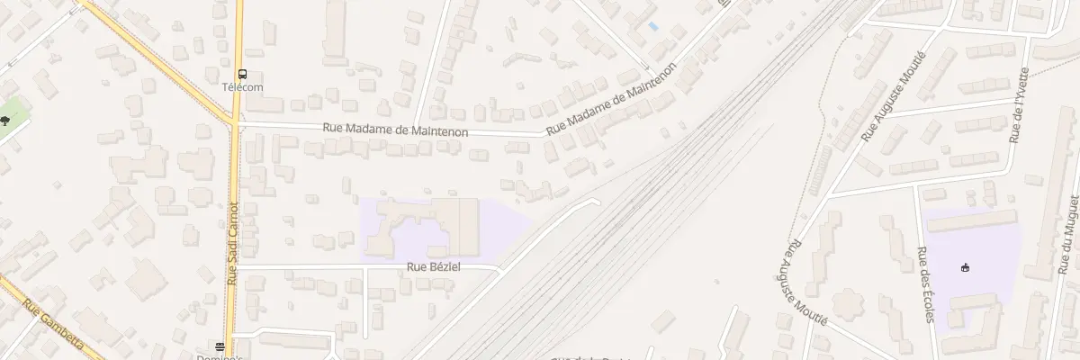 Plan du 32B Rue Madame de Maintenon à Rambouillet