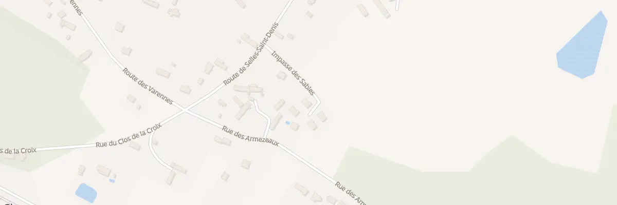 Plan du 104A Imp des Sables à Langon-sur-Cher