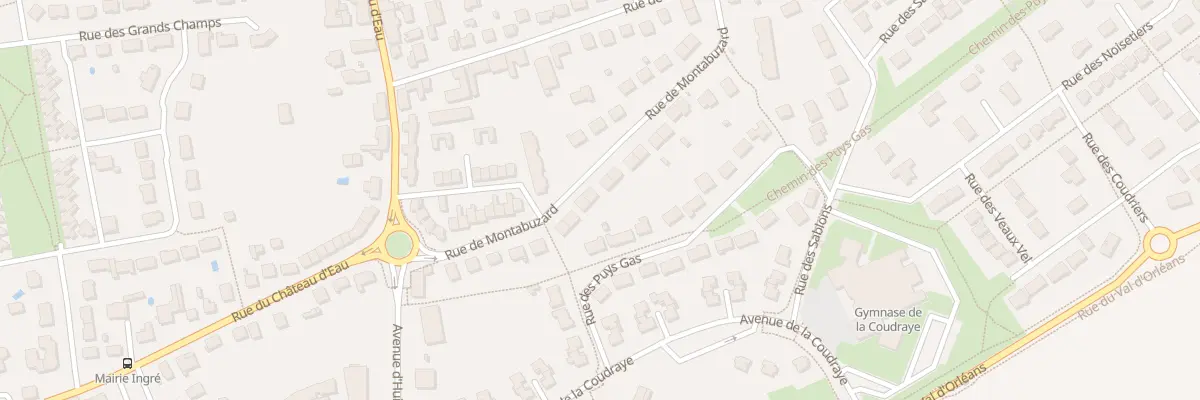 Plan du 20A Rue de Montabuzard à Ingré