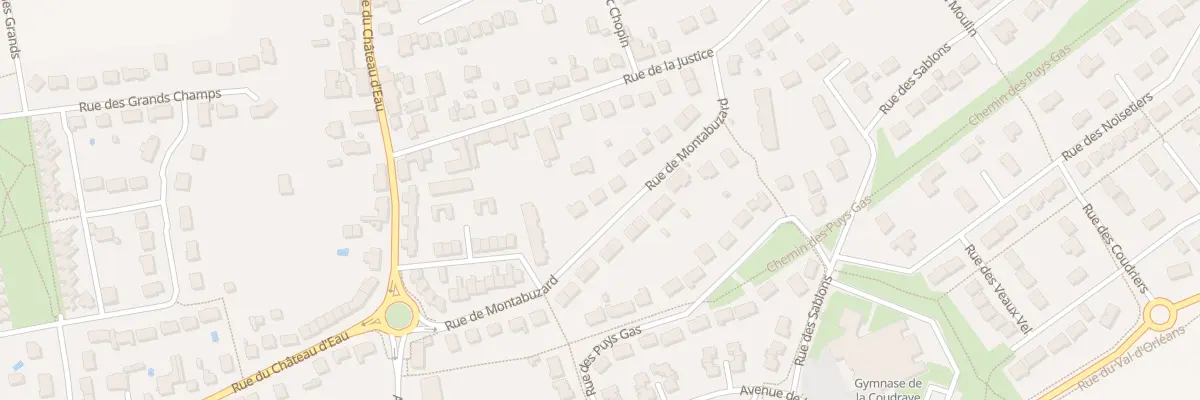 Plan du 23 Rue de Montabuzard à Ingré