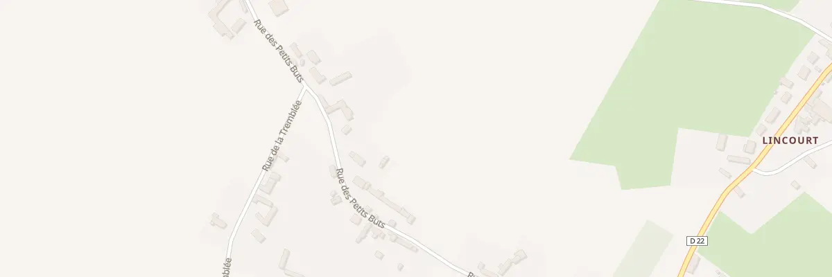 Plan du 18B Rue des Petits Bus à Flavacourt