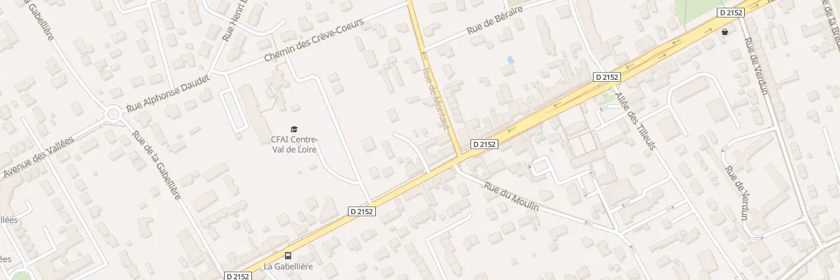 Plan du 68 Rue Nationale à La Chapelle-Saint-Mesmin