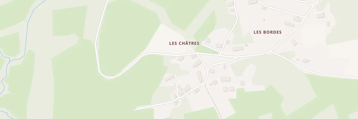 Plan du 5 Les Châtres à Chéniers