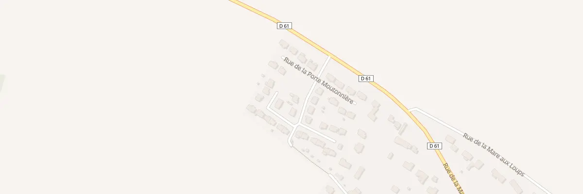 Plan du 7 Rue de la Porte Moutonniere au Perray-en-Yvelines