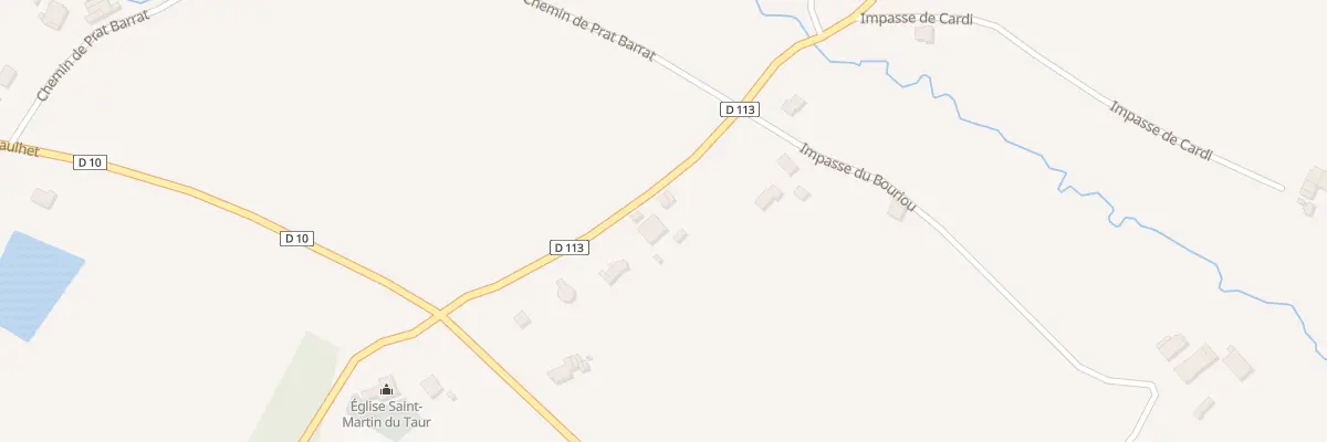 Plan du 186 Rte de Fonbren à Montans