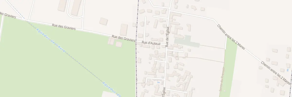 Plan du 3B Rue d’Auteuil à Saulx-Marchais