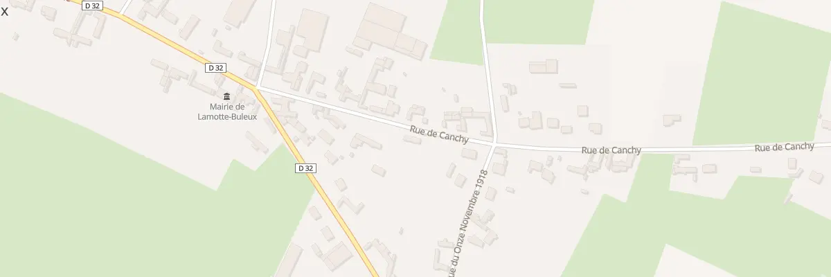 Plan du 182 Rue de Canchy à Lamotte-Buleux