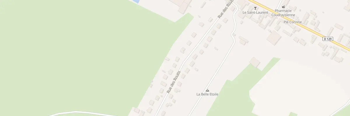 Plan du 12 Rue des Routis au Coudray-Saint-Germer
