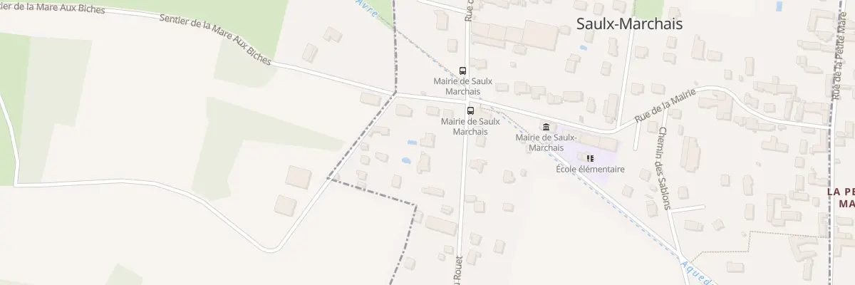Plan du 6 Rue de Rouet à Saulx-Marchais