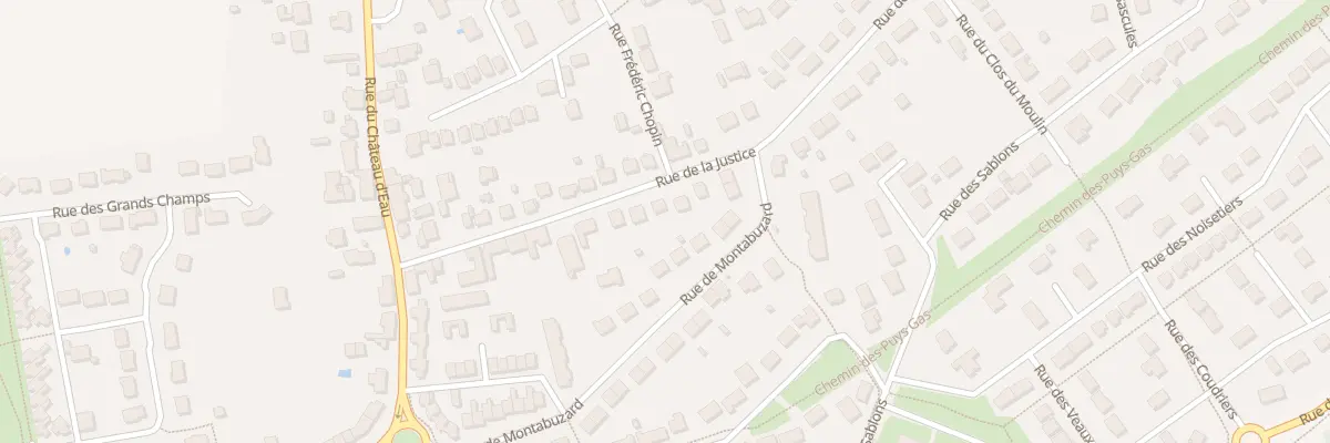 Plan du 14 Rue de la Justice à Ingré