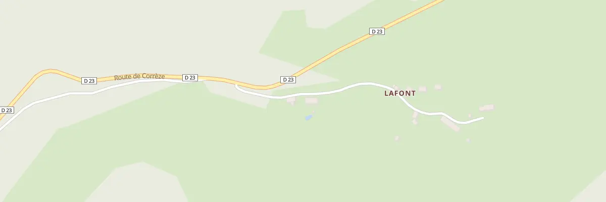 Plan du 2 Rte de Lafont à Bar